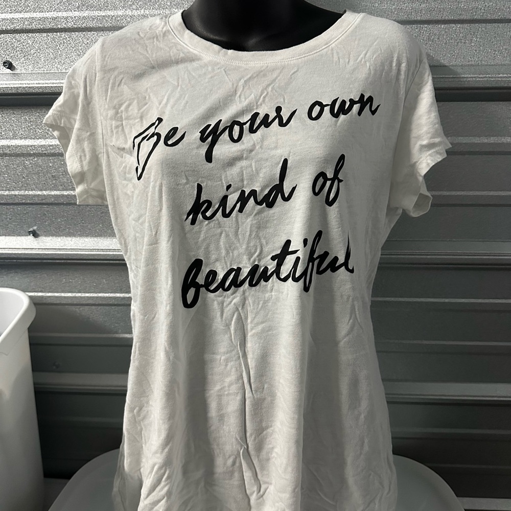 Women's White Graphic Tee